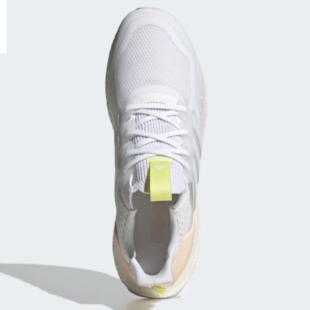adidas UltraBOOST Mono White Peach Tint - Picture 3 of 9